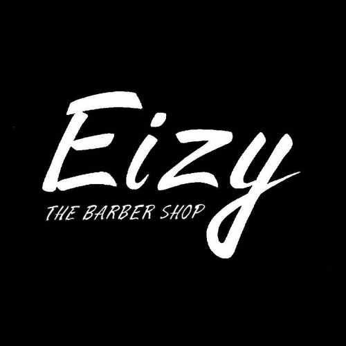 EIZY the barber [理容室　床屋] ロゴ