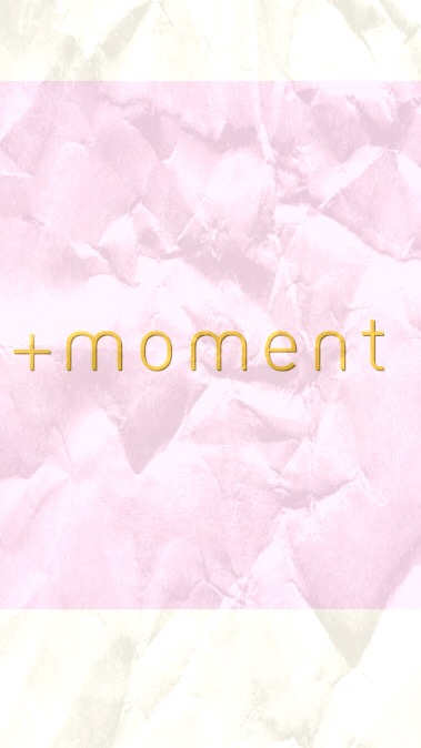 南浦和のエステティックサロン+moment ロゴ