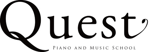 Quest Piano and Music School ロゴ